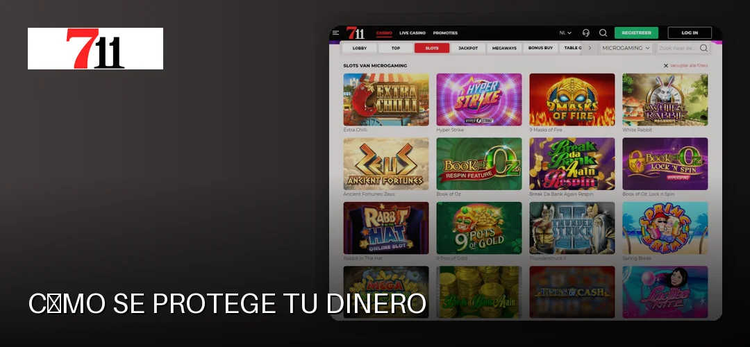 711 Casino promotional banner