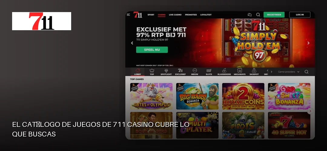 711 Casino promotional banner